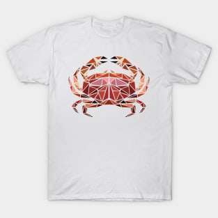 Polygonal Crab Design T-Shirt